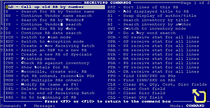 Receiving commands