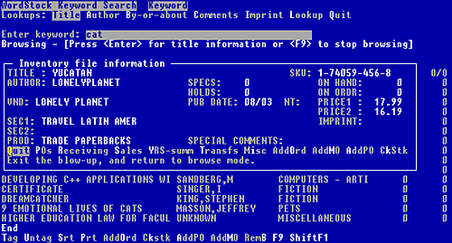 Figure 5-12, Inventory File information box