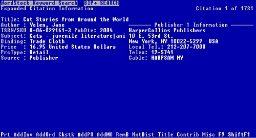 Figure 5-18, An expanded citation file information box