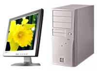 Sample Monitor & Computer